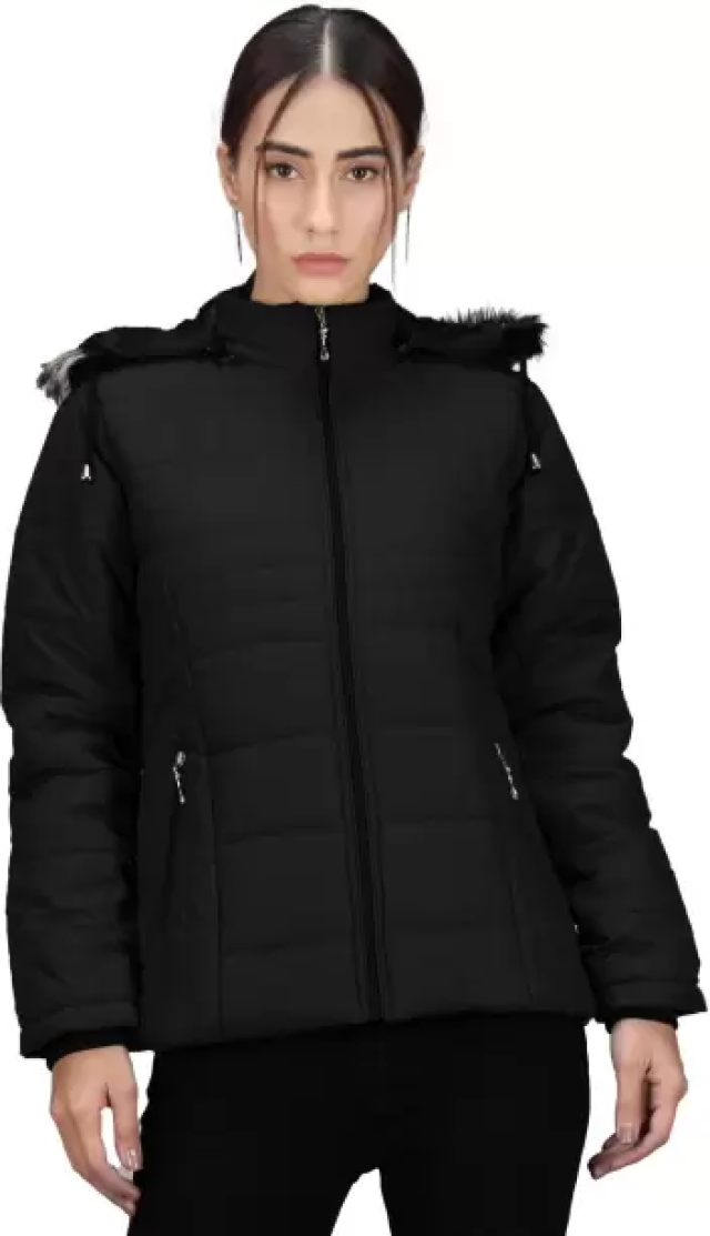 Girls Solid Casual Jacket